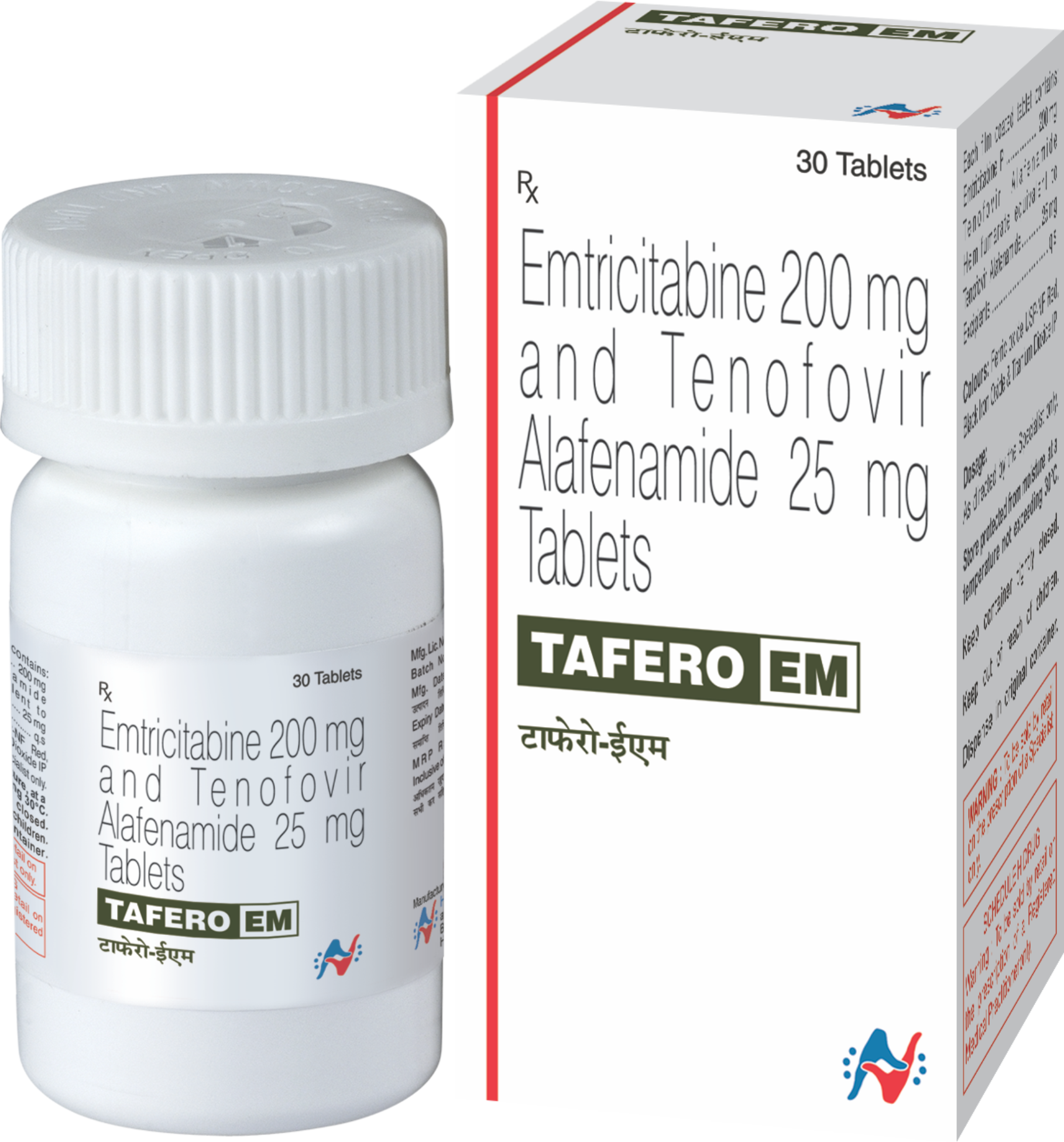 Tafero EM 25 - Affordable HIV Medicine - TAAL+ Healthcare