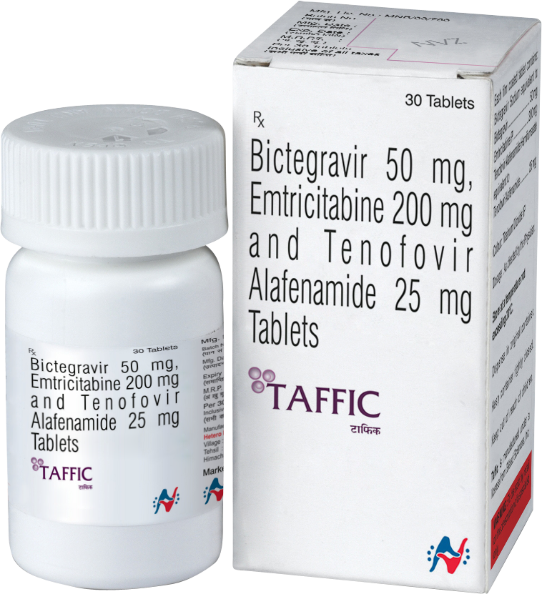 Taffic tablet antiviral medicine for HIV treatment