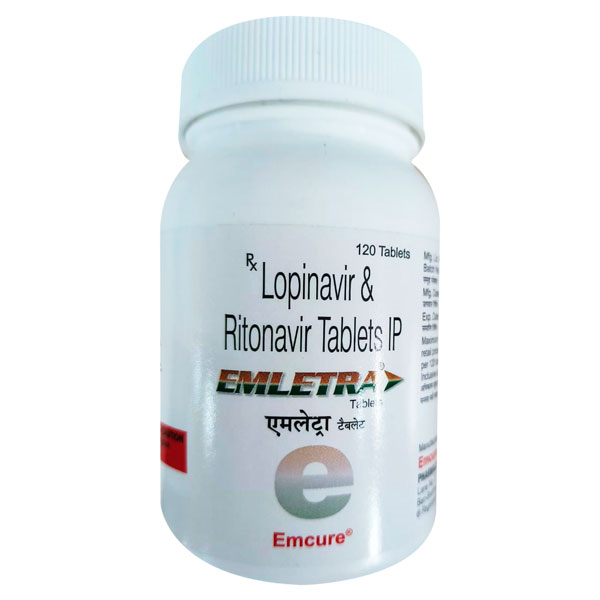 Emletra Tablet 120s pack – Generic Kaletra HIV ART – TAAL+ Healthcare
